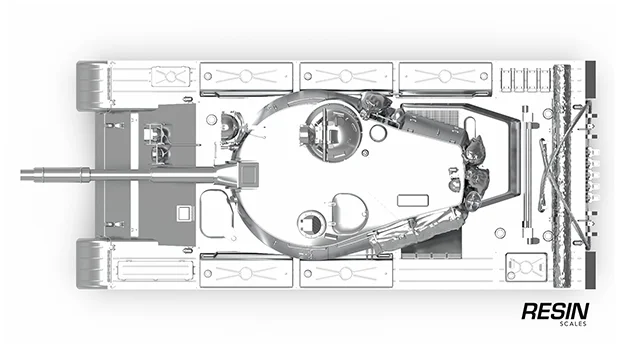 T-100 LT Soviet light tank 1:35 scale resin kit